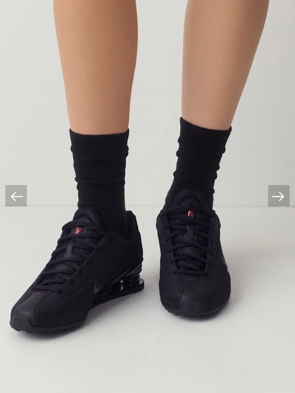 Nike Shox Z black sneakers 9